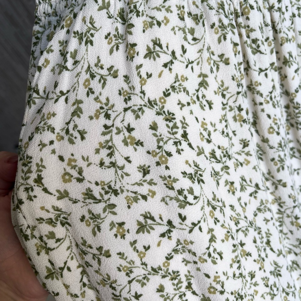 Reformation Sable Floral Smocked Midi Dress Small - Picture 7 of 8
